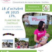 Cartel Semana mundial lactancia 2025