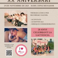 Cartel celebración 20 años MAMARE